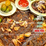  Khô Bò Miếng Rim Tỏi Ớt (Khô Bò Ước) Túi 200Gr (Hút Chân Không) 