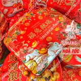  Hộp Bánh Quy Cá Chép Hóa Rồng ( Ông Lân ) Hộp Vuông - 400Gram 