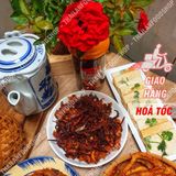  Râu Mực (Đầu Mực) Tẩm Vị Tỏi Ớt Lon 300Gram 