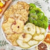  Combo 30 Gói Trà Detox Mix TÁO LÊ KIWI THƠM + Tặng Bình Thủy Tinh (Trà hoa quả Sấy Khô - Trà Thảo Mộc) nhiều vị 