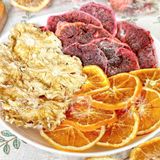  Combo 30 Gói Trà Detox Mix THANH LONG THƠM CAM + Tặng Bình Thủy Tinh (Trà hoa quả Sấy Khô - Trà Thảo Mộc) nhiều vị 