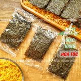  Rong Biển Kẹp Hạt Dinh Dưỡng Chà Bông - Snack Rong Biển HQ Túi 500Gram 