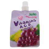  Nước Ép Trái Cây Thạch Jele Vitamin A, C, E - Gói 150gr 