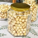  Hạt Sen Sấy Giòn (Hạt Sen Sấy Thăng Hoa) Không Đường - Hủ Thủy Tinh Cao Cấp 450gr 