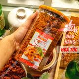  Khô Mực Xé Sợi Tẩm Vị Bình Định - Lon 300Gr 