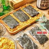  Rong Biển Kẹp Hạt DinH Dưỡng Chà BônG - Snack Rong Biển HQ 
