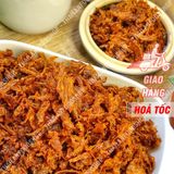  Khô Mực Xé Sợi Tẩm Vị Bình Định - Lon 300Gr 