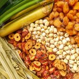  Set Nguyên Liệu Nấu Chè Long Nhãn Hạt Sen Đầy Đủ (Set Tự Nấu Tiện Dụng - Nấu thành phẩm 10 - 12 Chén) 