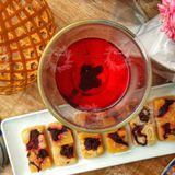  Trà Hoa Atiso Đỏ  (Trà Hoa Hibiscus) Đường Phèn Mật Ong - Hộp 20 Viên 
