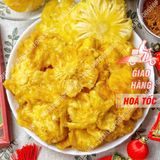 Thơm Sấy Muối Ớt Hộp 300Gr - 500gr (Dứa Sấy Cay - Khóm Sấy Muối Ớt) 