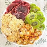  Combo 30 Gói Trà Detox Mix THANH LONG KIWI THƠM TẮC VÀNG + Tặng Bình Thủy Tinh (Trà hoa quả Sấy Khô - Trà Thảo Mộc) 