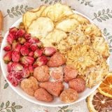  Combo 30 Gói Trà Detox Mix TÁO THƠM DÂU HOA HỒNG + Tặng Bình Thủy Tinh (Trà hoa quả Sấy Khô - Trà Thảo Mộc) nhiều vị 
