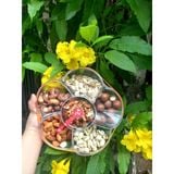  Hộp Qùa Tết - Hộp Hoa Mai Mix Hạt Dinh Dưỡng - Hộp 535Gr 