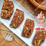  Bánh Biscotti Nguyên Cám Ngủ Cốc Vị Chocolate - Lon 320gr 