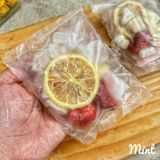  Trà Bưởi Đỏ Nhiệt Đới Mix Trái Cây Sấy Lạnh (Cốt trà bưởi, Chanh Vàng, Dừa, Dâu Tây, Dứa, Đường Phèn)- Hộp 5 Set & 1 Set 