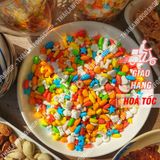  Kẹo Ngũ Sắc Lon 450Gram (Mix Lộn Xộn Nhiều Hình, Nhiều Màu) 