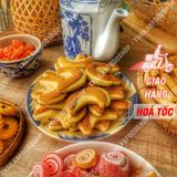  Bánh Liềm Sữa Lon 350Gram (Bánh Quy Bơ Sữa/ Bánh Quy Giòn) 