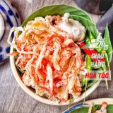  Mực Sợi Hấp Nước Dừa Kèm Tương Ớt - Lon 300gr 