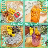  Trà Trái Cây Sấy Lạnh:Dâu Dứa - Kim Quất Hồng Đào - Tắc Chanh Leo - Bưởi Đỏ Nhiệt Đới - Ổi Hồng Xí Muội - Vải Hoa Hồng 