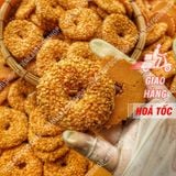  Bánh Vòng Mè Lon 200Gram (Bánh Quy Mè) 