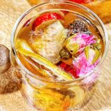  Trà Dưỡng Nhan Buổi Sáng (Trà Dưỡng Nhan Vitamin C - Cấp ẩm, sáng da, mờ thâm nám, giảm mụn, thanh nhiệt, an thần) 
