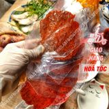  Khô Cá Bò Ép Miếng Xâu 10 gói 