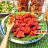  Dâu Tây Sấy Muối Ớt Lon 500Gram 