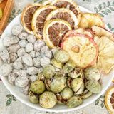  Combo 30 Gói Trà Detox Mix TẮC XANH TÁO CHANH XÍ MUỘI + Tặng Bình Thủy Tinh (Trà hoa quả Sấy Khô - Trà Thảo Mộc) 