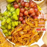  Nho Lion Mỹ Sấy Dẻo Không Đường Trái To Lon 500gr 