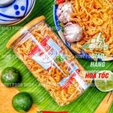  Mực Sợi Sấy Bơ Tỏi Siêu Ngon - Lon 300gram 