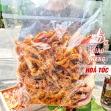  Tóp Mỡ Liền Da Sốt Mắm Hành - Muối Tỏi - Da Heo - Da Cá - Da Gà Lon 250Gram 