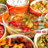  Set Súp Củ Sen Thực Dưỡng( Bột Củ Sen Mix Hạt Dinh Dưỡng Trái Cây ) - 1 Set 
