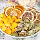 Combo 30 Gói Trà Detox Mix Chanh Dây Cam Chanh Tắc Xanh + Tặng Bình Thủy Tinh (Trà hoa quả Sấy Khô - Trà Thảo Mộc) nhiều 