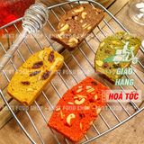  Bánh Biscotti Nguyên Cám Ngủ Cốc Mix Vani, Chocolate & Trà Xanh - Lon 320gr 
