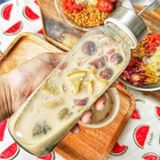  Combo 30 Gói Trà Detox Mix ĐÀO CHANH CHANH DÂY + Tặng Bình Thủy Tinh (Trà hoa quả Sấy Khô - Trà Thảo Mộc) 