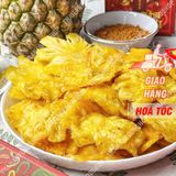  Thơm Sấy Muối Ớt Hộp 300Gr - 500gr (Dứa Sấy Cay - Khóm Sấy Muối Ớt) 