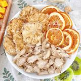  Combo 30 Gói Trà Detox Mix Cam Thơm Gừng + Tặng Bình Thủy Tinh (Trà hoa quả Sấy Khô - Trà Thảo Mộc) nhiều vị 