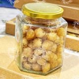  Long Nhãn Ôm Sen Hưng Yên Ăn Liền Loại 1 (Long Nhãn Ôm Hạt Sen Sấy Dẻo Cao Cấp - Hạt To, Tròn, Thơm Ngon) Hộp 500g 