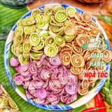  Bánh Tai Heo Nhí Trung Hiếu Vị Truyền Thống Mix Vị Trà Xanh - Lon 350gr 