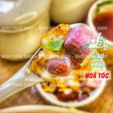  Hạt Dinh Dưỡng Sữa Chua Trái Cây Meizhoushike Yogurt, Nuts Oatmeal - Gói Màu Tím 400Gr 