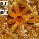  Mứt Gừng Dẻo Lon 500gr 