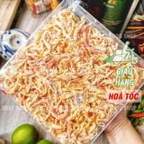  Hộp Qùa Tết Khô Mực Xé Sợi Hấp Nước Dừa (Hộp Vuông Kim Cương) - Hộp 500Gr 