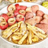  Combo 30 Gói Trà Detox Mix SƠN TRA XOÀI DÂU + Tặng Bình Thủy Tinh (Trà hoa quả Sấy Khô - Trà Thảo Mộc) 