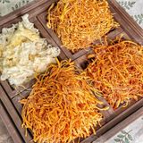  Nấm Đông Trùng Sấy Khô (Nấm Trùng Thảo) - Túi 500gr 