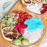  Soda Việt Quất Hoa Hồng Hộp 5 Set (Set Trà Tự Pha Chế) 