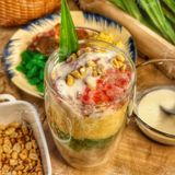  Set Nguyên Liệu Nấu Chè Sương Sa Hạt Lựu Đầy Đủ (Set Tự Nấu Siêu Tiện Dụng - Nấu thành phẩm 8 - 10 Chén) 