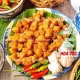  Tóp Mỡ Liền Da Sốt Mắm Tỏi - Lon 250gr 