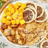  Combo 30 Gói Trà Detox Mix CHANH DÂY THƠM TẮC VÀNG CHANH + Tặng Bình Thủy Tinh (Trà hoa quả Sấy Khô - Trà Thảo Mộc) 