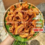  Ba Rọi  Cháy Tỏi Ớt   Lon 250Gram & Túi 1KG 
