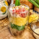  Set Nguyên Liệu Nấu Chè Sương Sa Hạt Lựu Đầy Đủ (Set Tự Nấu Siêu Tiện Dụng - Nấu thành phẩm 8 - 10 Chén) 